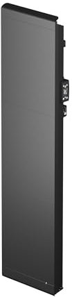 Noirot - Radiateur Électrique Radiasoft Vertical - Double Corps de Chauffe, Inertie Céramique + Façade Chauffante - Chauffage 100% Connecté - Certifié Origine France Garantie, NF - Anthracite, 1500 W