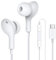 Coolden Kopfhörer mit Kabel für iPhone 15/15 Pro/15 Pro Max/16 Pro Max Kopfhörer HiFi-Audio Stereo Ohrhörer mit Mikrofon und Lautstärkeregler In-Ear Kopfhörer Kompatibel mit iPhone 15/16 Weiß