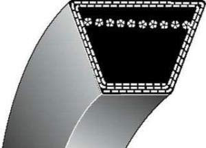 GARDEMAX Cinghia trapezoidale compatibile per Castel Garden, Honda, Stiga, Iseki
