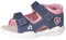 RICOSTA Mädchen Sandalen Kittie, Kinder Lauflernschuhe, Weite: Mittel, Klettverschluss, Sommerschuhe, Freizeitschuhe, Nautic/Mallow (180), 25 EU