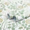 Fiula Self Adhesive Wallpaper Peel and Stick Wallpaper Floral Leaf Sticky Back Roll 39.5CMx5M Green Vine Yellow Flower Vinyl Wrap for Furniture Stick On Wallpaper Renter Friendly Living Room