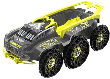 Nikko RC 10421 Hércules - Coche teledirigido teledirigido con 6 ruedas, 360 ° giros, gran sensación de conducción, 15 km/h, 30 cm, mando a distancia de 2,4 GHz, alcance de 40 m, para niños a partir de