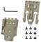 Gunyoo Quick Locking System Kit, mit QLS19 und QLS22 Adapter Base Quick Release Buckle, für Quick Connect Work Holster und Zubehör (Khaki)