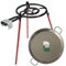 Set paellera pulida 46cm quemador 400mm colección LA DEHESA