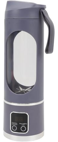 Licuadora de Jugo de 450 Ml Taza Exprimidora Portátil Recargable de 450 Ml, Taza Exprimidora Compacta y Liviana Taza Exprimidora Portátil para el Hogar, la Oficina, los Viajes