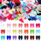 Molain 150 Stück Mini-Satinband-Schleifen, Kleine Schleifen Satin Schleifen für Hochzeit Dekoration Geschenkverpackung Heimwerker Basteln Nähen Scrapbooking