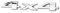 Chrom 4 x 4 Auto Logo Aufkleber Emblem Aufkleber für Jeep Grand Cherokee Wrangler Compass