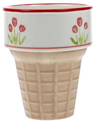 CONGARTENO Mehrzweck-getränkebecher Eisbecher Keramikbecher Für Desserts Verschleißfester Porzellanbecher