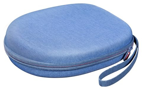 Blue Hard Case Compatible With Sony/JBL/Soundcore Anker/Bose/BERIBES/KVIDIO/JLab JBuds Lux ANC Headphones