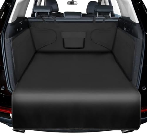 Zolytrax Kofferraumschutz Hund für VW Golf Plus 2004-2014 (Compact), hundedecke Kofferraum Wasserdicht Kratzfest Hundedecke Auto Kofferraum Schutzmatte(Black,147 * 105)