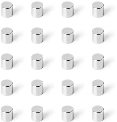 Strong Magnets Neodym Magnet - Rund 3 x 3 mm - 100 Stück - Extra stark, hält bis 272 g - Für Magnettafel, Kühlschrank, Whiteboard, Pinnwand, Büro