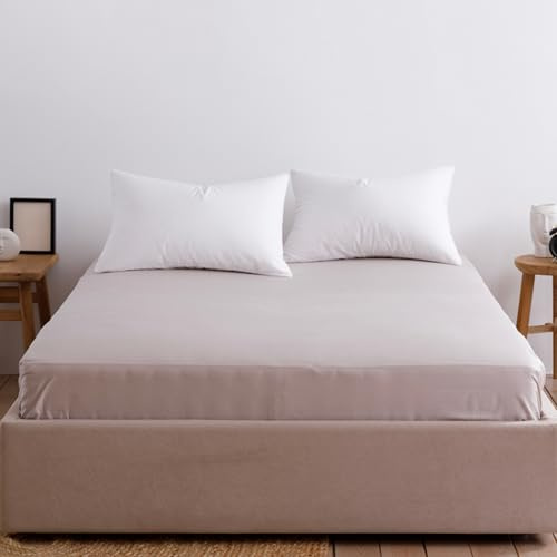 Home Sweet Home UK 40cm Fitted Bed Sheets King - Super Soft Bedsheets For King Size Bed, Brushed Microfibre Anti Wrinkle Breathable & Fade Resistant KingSize Fitted Sheet