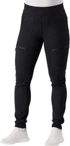 Swedemount Trondheim Trekkinghose Damen, Atmungsaktiv | Schnelltrocknend, Windresistent, 4-Wege-Stretchstoff, 4 Taschen, Verstärkte Knie & Rückenbereich