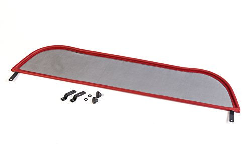 GermanTuningParts Windschott für Mercedes SLK 170 (1996-2004) - Rot | Windabweiser | Windblocker | Wind deflector