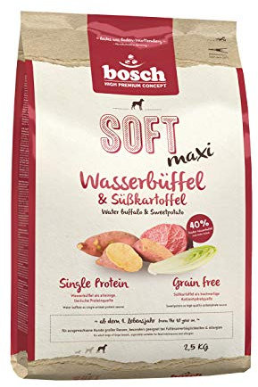 bosch HPC SOFT Maxi Wasserbüffel & Süßkartoffel, 1er Pack (1 x 2.5 Kg)