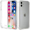 JProtect für iPhone 11 Hülle Transparent (TOP Schutz) – Durchsichtige Stoßsichere Schutzhülle – Shockproof Bumper Case – Handyhülle iPhone 11 Slim