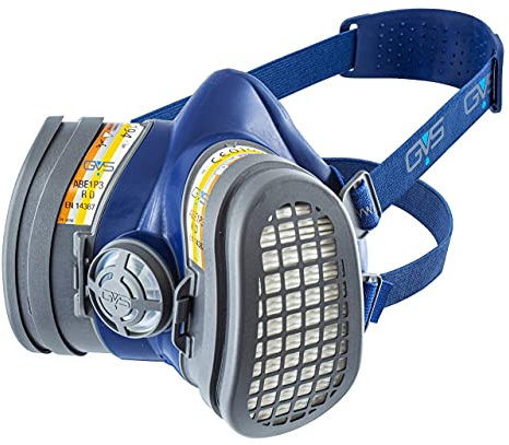 GVS Filter Technology GVS SPR580 Elipse Maske mit ABE1P3 Filter gegen organische, anorganische und chemische Gase und Stäube, S/M