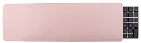 GuardV Faux Leather Series for Apple Magic Keyboard with Numeric Keypad - Protective Sleeve Cover Case Pouch (Pink)