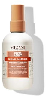 Mizani Siero di styling Thermo-Protector Fino a 230 °C, per tutti i tipi di texture di capelli, sovrapposbile, con olio di argan ed estratto di agave, stampa agente Smoothing Styling Serum, 100 ml