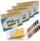 400x ph Teststreifen Testpapier Lackmuspapier ph-Wertebereich 1-14 mit Farbvergleichsskala (5x 80er Pack)