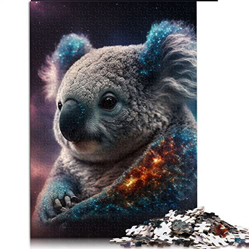 1000 Teile Puzzle Tier Koala Puzzles für Erwachsene Holzpuzzles Home Art Decor (Größe 50x75cm)
