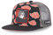 Cap Herren Naruto Classic, Tracker Kappe Herren, Akatsuki, Angenehm, Schwarz/Rot/Weiß, Einheitsgröße