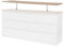 HORST Deckplatte für Malm Kommode - Elegante Massivholzplatte für I K E A Schrank- Perfekte Passform - FSC-Zertifiziert - Eiche, 160 x 48 cm