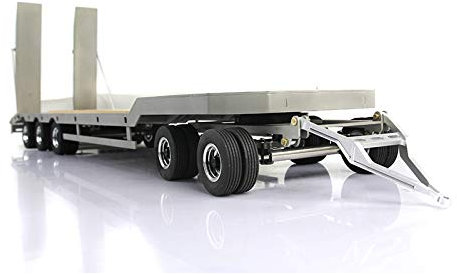 LESU 1/14 Metallanhänger für RC LKW Modellauto Semi Holzanhänger Baufahrzeug