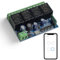 QIACHIP 4 Kanäle WIFI Intelligenter Schalter, ewelink APP Smart Wifi Passiver Ausgang Relaismodul Fernbedienung DC 5V 12V 24V 48V funktioniert mit Alexa/Google Home