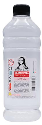 Colla trasparente per fai da te. Colla trasparente in PVA. Colla senza solventi per bambini. Adatto per fai da te. Non tossico, a base d'acqua (500 ml)