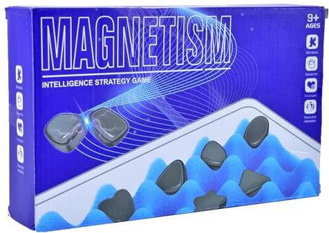 Kögler 81519 - Juego de ajedrez magnético con tablero de ajedrez de esponja, juego magnético para toda la familia, de 1 a 4 jugadores, para niños y adultos