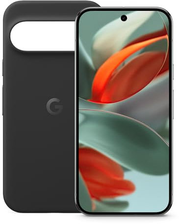 Google Pixel 9 Pro - Unlocked Android Smartphone with Gemini, Triple Rear Camera System, 6.3 Super Actua Display - Hazel, 512GB + Pixel 9 & Pixel 9 Pro Case - Obsidian