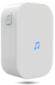 Hestia Universal Wireless Doorbell Chime for Doorbell | 200m Long Range | 50 Melody Tones, Adjustable Volume | Plug in Chime Receiver | Not Compatible Arlo/RING/Blink/Tapo/Eufy/Google nest/J4S/TECKNET