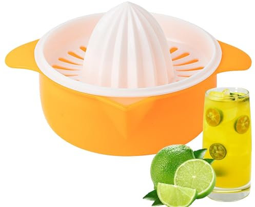 Generico Spremiagrumi Manuali In Plastica, Spremiagrumi Multifunzionale Limoni E Agrumi A Ciotola, Utensili Cucina Portatili