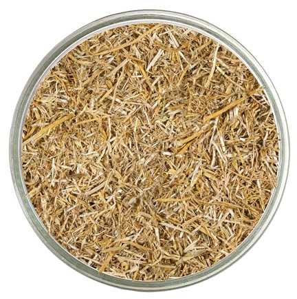 eivolution Bio Strohballen - 13 kg Einstreu für Hühner, staubarm | Zerfasertes Getreidestroh, 3-10 cm, naturbelassen - geeignet für Geflügel, Kaninchen, Nager und Pferde
