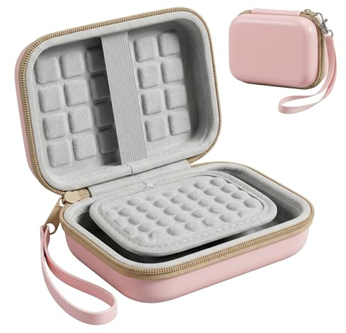 Digital Camera Case, for Kodak PIXPRO FZ55 FZ45 Canon IXUS 285 HS Sony | Small Camera Case for Samsung Ricoh Nikon, Compact Camera Pouch Travel Storage Bag with Mesh Pocket for Accessories SD Card