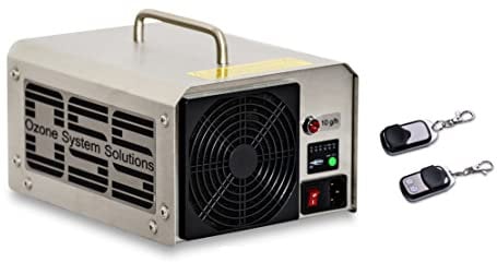 OSS Ten O³ Plus UV Ozongenerator | MADE IN GERMANY | 10000 mg/h bzw. 10 g/h Ozonleistung | Telefonsupport | OSS Ozongeneratoren entfernen Gerüche zuverlässig