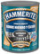 Hammerite Esmalte Liso Satinado, Negro, 250 ml (Paquete de 1)