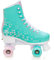 CROXER Rollschuhe Roller Skates für Kinder Erwachsene Mädchen Damen verstellbar (Eysa Mint/Pink, 31-34 (20-21,5cm))