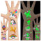 Acevegue Tatouage Licorne Lumineux pour Enfant - 47 Pièces Éphémères, Décorations de Fête, Jouets, Cadeau Anniversaire, Pochette Surprise