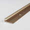 PROVISTON | Profil de finition | Aluminium anodisé | 30 x 5 x 1000 mm | Bronze clair | À visser | Profil à emboîter pour sol stratifié | Profil d'arrêt | 1 pièce