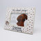 power gift DACKEL/DACHSHUND - Bilderrahmen mit Spruch. Fotorahmen zum Aufstellen oder Aufhängen. Wohnungsdekoration. Geschenk für jeden Hundehalter/Dackelbesitzer.