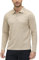 Rdruko Polo Tops for Men Long Sleeves Smart Casual Golf Tops Breathable Quick Dry Polyester Work T Shirts with Pocket Khaki L