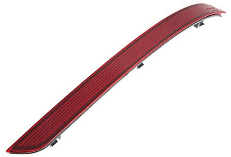 Riflettore per Paraurti Posteriore Auto, Catarifrangente Impermeabile Per W166 ML63 ML350 M ML400 ML500 ML550 ML63AMG (Sinistra 1668200074)