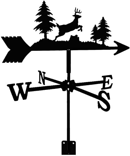 Girouette à Motif de girouette décorative, indicateur de Direction du Vent pour Jardin et Cour, girouette pour hangars