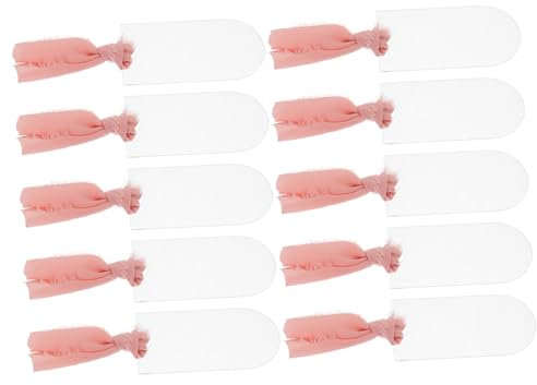 10 Stück Acryl Reserviert Schilder für Hochzeit, Bogenförmig