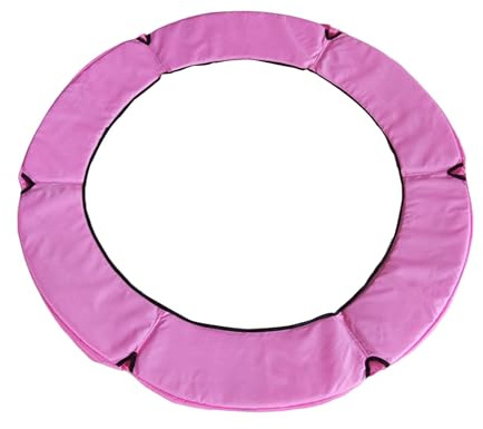 LOVIVER Trampolin-Federabdeckung, Sprungbett-Abdeckung, reißfeste, Federseitenabdeckung, Trampolinpolster, Trampolin-Kantenabdeckung (Rosa)