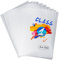 Aoder Premium DTF-Folie, A4, 100 Blatt, 21,1 x 29,7 cm, DTF-Transferfolie, doppelseitig, mattes PET-Wärmetransferpapier für DTF-Drucker