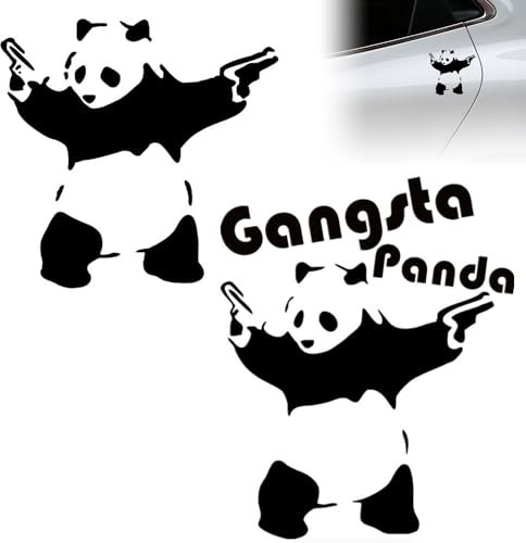 Adesivi Panda e Animali per Auto e Bicicletta, Divertenti per Camion