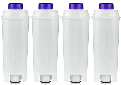 BlueStars 4 Packungen Kaffeefilter Ersatz für DeLonghi Filter DLSC002 DLS C002